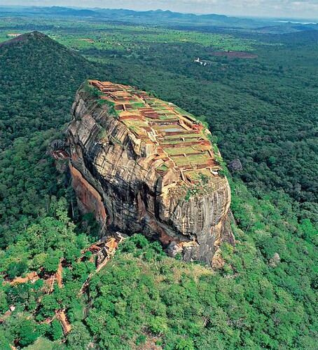 Sigiriya Frescoes, Шри-Ланка